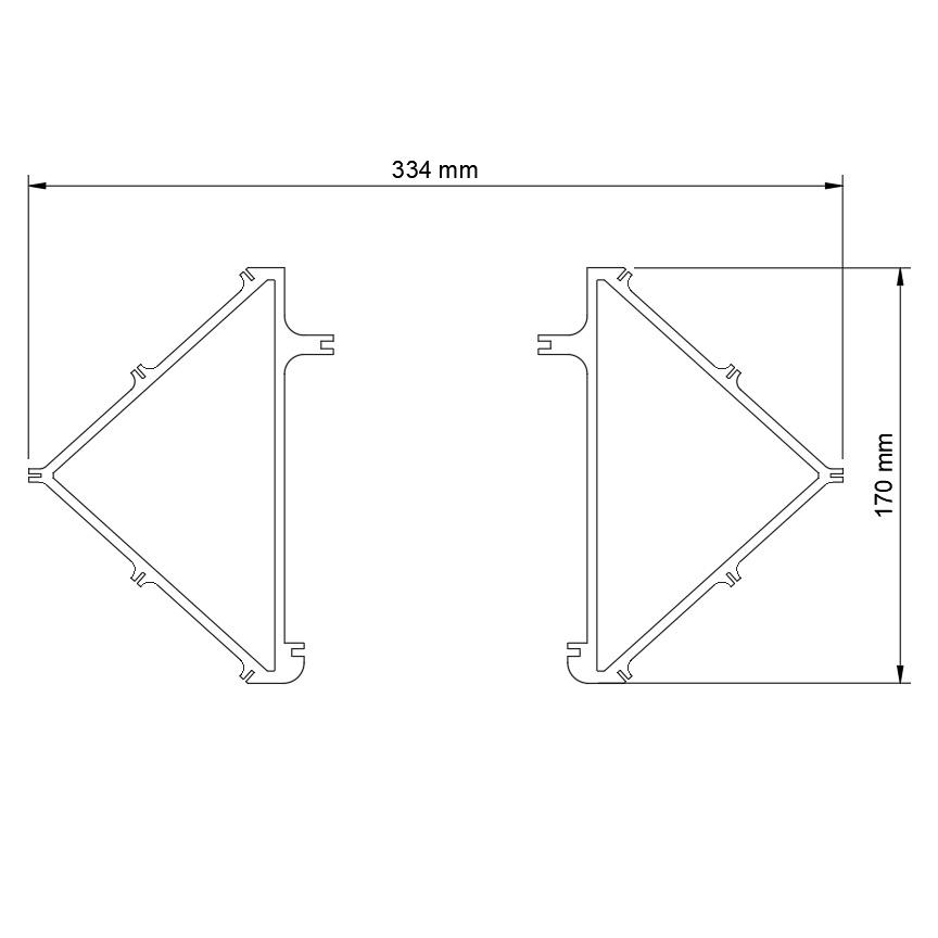 Lustr Efraim výkres