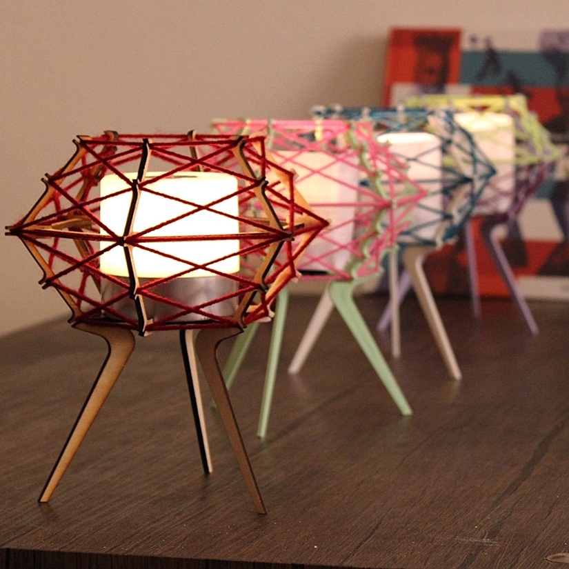 Bezdrátová lampa Efraim ruční výroba všechny odstíny